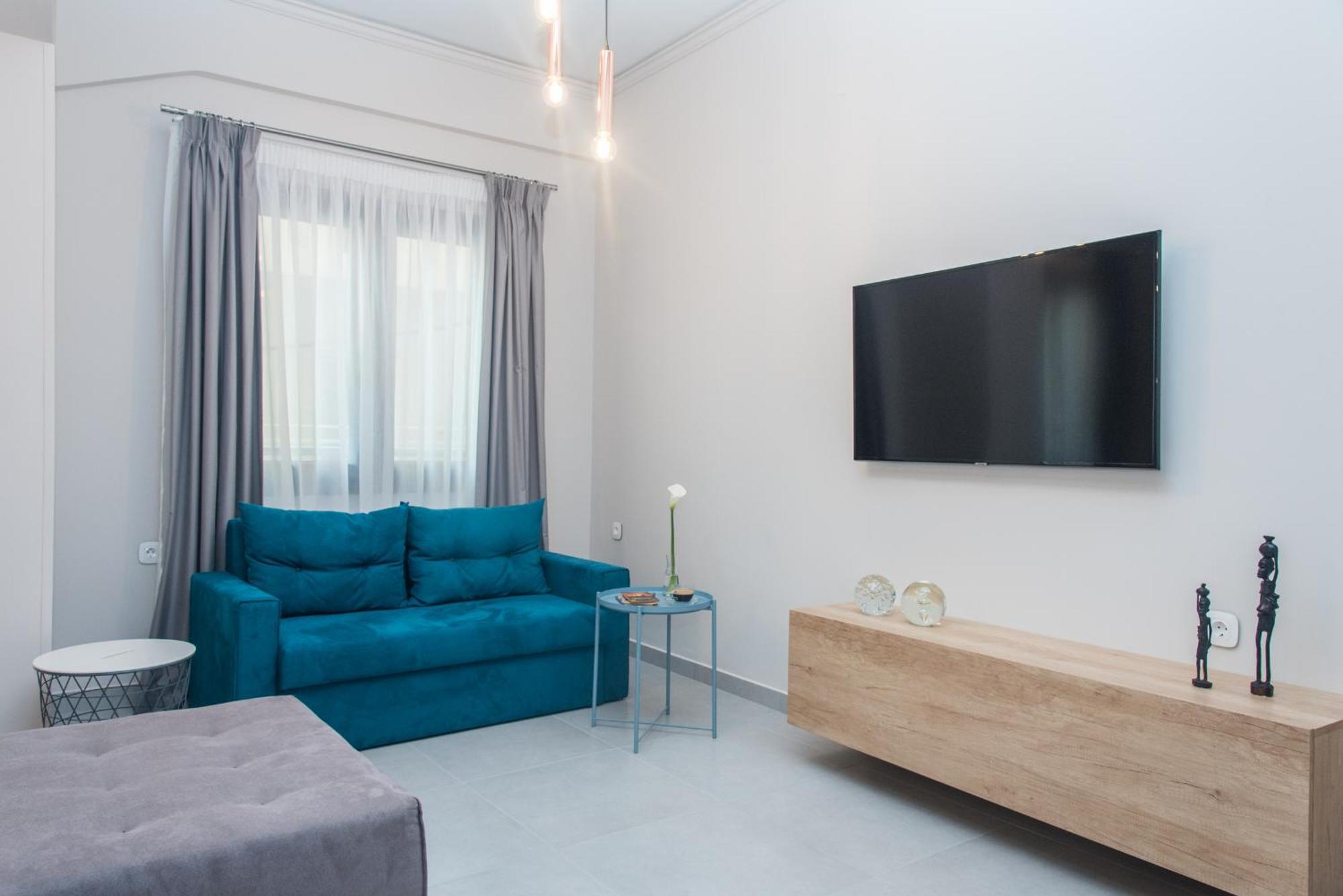 Comfy & Modern Apartment In The Heart Of Heraklion Dış mekan fotoğraf